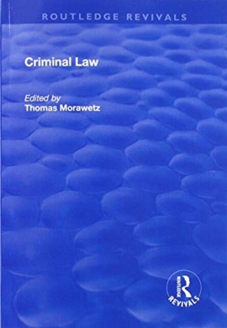 CRIMINAL LAW (Paperback)