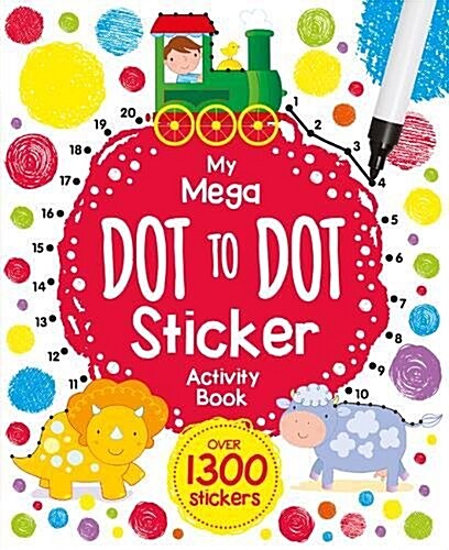 My Big Book of First Sticker Dot-to-Dot (Paperback)