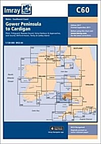 Imray Chart C60 : Gower Peninsula to Cardigan (Sheet Map, folded, New ed)