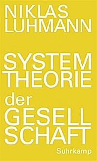 Systemtheorie der Gesellschaft (Hardcover)