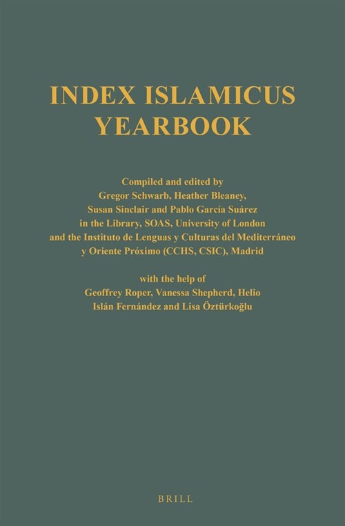 Index Islamicus Volume 2016 (Hardcover)