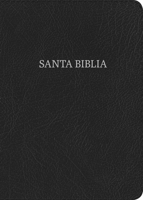 NVI Biblia Letra Grande Tama? Manual Negro, Piel Fabricada (Bonded Leather)