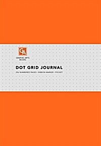 Dot Grid Journal - Flame (Hardcover)