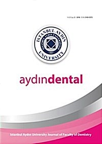 Aydin Dental: Istanbul Aydin University Journal of Faculty of Dentistry (Paperback)