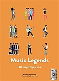 Music Legends : 40 Inspiring Icons (Hardcover)