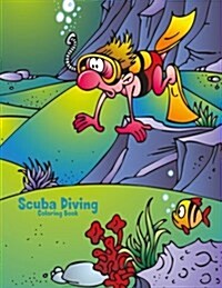 Scuba Diving Coloring Book 1 (Paperback)