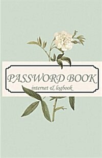Password Book: Premium Password Journal to Keep Track of Logins, Usernames and Passwords - Password Book Design No.5 Notebook & Passw (Paperback)
