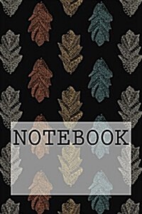 Notebook: Leaves in Nature, Rydal Water, Lake District. Squared Paper (6 X 9): Squared Paper Notebook (Paperback)