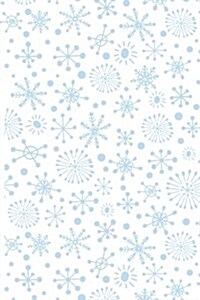 Snowflakes Journal: Illustrated 6x9 Medium Lined Journaling Notebook (Paperback)