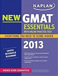 Kaplan New GMAT Essentials (Paperback, 2013)