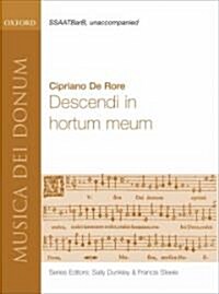 Descendi in Hortum Meum (Sheet Music, Vocal score)
