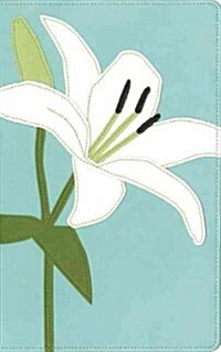 Bloom Collection Bible-NIV-White Lily (Imitation Leather)