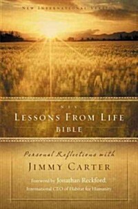 Lessons from Life Bible-NIV: Personal Reflections with Jimmy Carter (Hardcover)