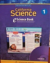 Houghton Mifflin Science California: Cacience Book CD-ROM Level 1 2007 (Hardcover)