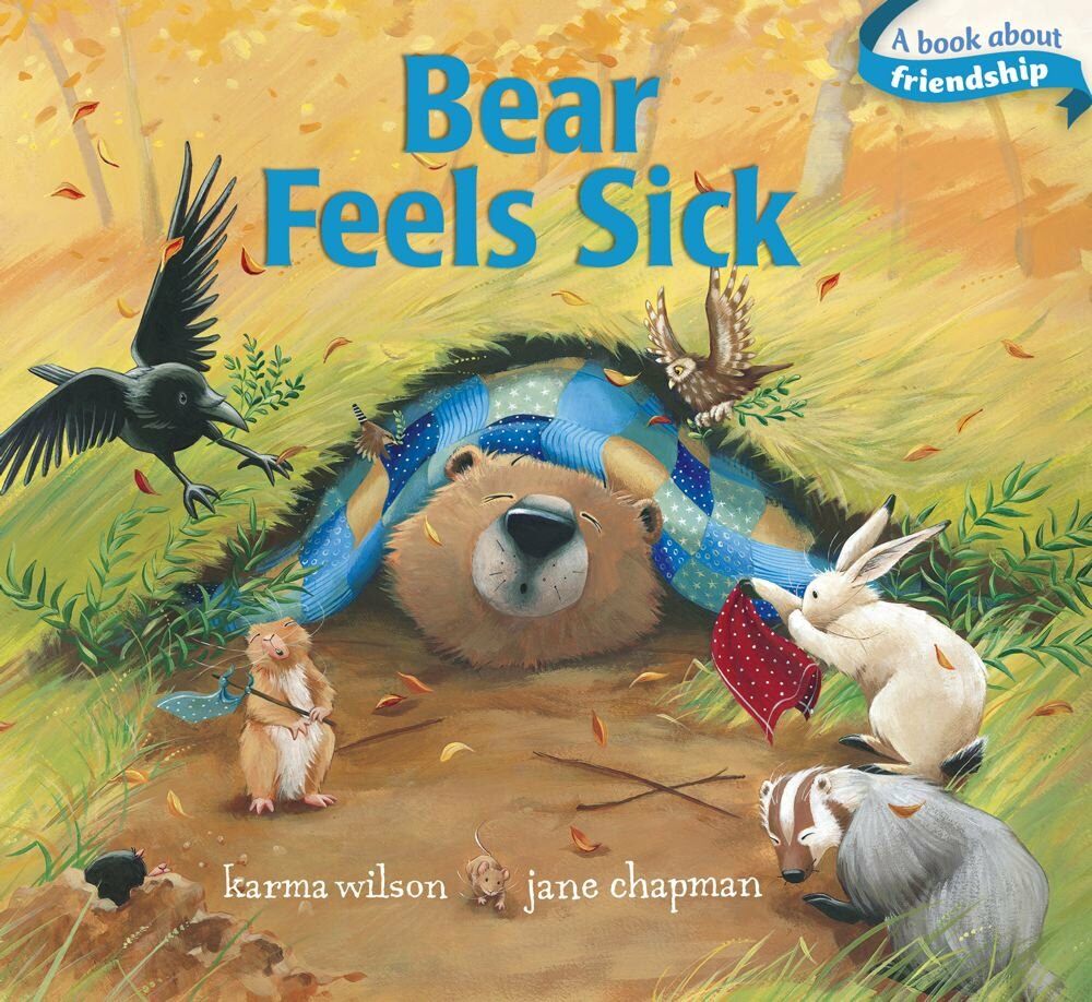 [중고] Bear Feels Sick (Board Books)