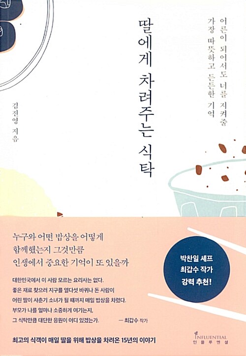 딸에게 차려주는 식탁 : 어른이 되어서도 너를 지켜줄 가장 따뜻하고 든든한 기억