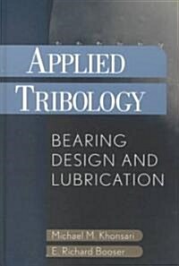 [중고] Applied Tribology (Hardcover)