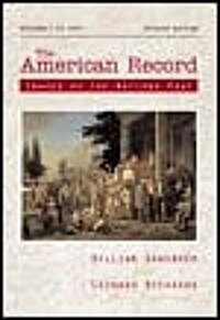 The American Record: Volume 1, to 1877 (Paperback, 4, Revised)