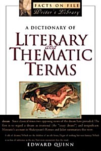 A Dictionary of Literary and Thematic Terms (Paperback)