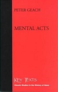 Mental Acts (Paperback, 1971)