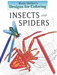 Designs for Coloring: Insects and Spiders (Paperback)