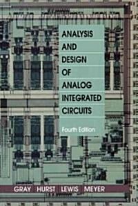 [중고] Analysis and Design of Analog Integrated Circuits (Hardcover, 4th)