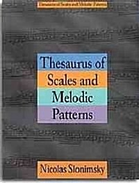 Thesaurus of Scales and Melodic Patterns (Paperback)
