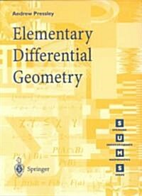 [중고] Elementary Differential Geometry (Paperback, 2001. Corr. 2nd)