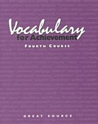 Vocabulary for Achievement (Paperback, Student)