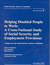 Helping Disabled People to Work (Paperback)