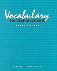 Vocabulary for Achievement (Paperback)