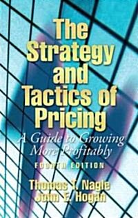 [중고] The Strategy And Tactics of Pricing (Hardcover, 4th)