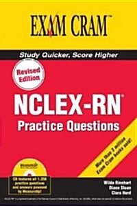 [중고] NCLEX-RN Exam Practice Questions (Paperback, CD-ROM)