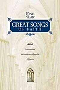 The One Year Great Songs of Faith (Paperback)