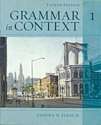 [중고] Grammar in Context (Paperback, 4 Rev ed)
