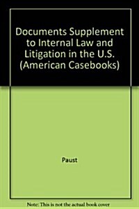 International Law and Litigation in the Us (Paperback, Supplement)