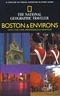[중고] National Geographic Traveler: Boston and Environs (Paperback)