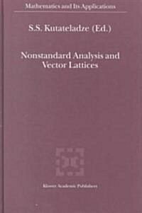 Nonstandard Analysis and Vector Lattices (Hardcover)