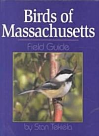 [중고] Birds of Massachusetts Field Guide (Paperback)