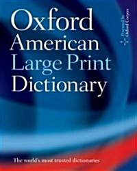 The Oxford American Large Print Dictionary (Hardcover)