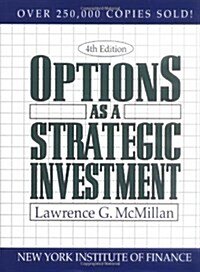 [중고] Options As a Strategic Investment (Hardcover, 4th, Subsequent)