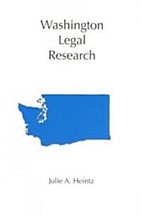 Washington Legal Research (Paperback)