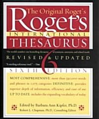 Rogets International Thesaurus (Hardcover, 6th, Indexed)