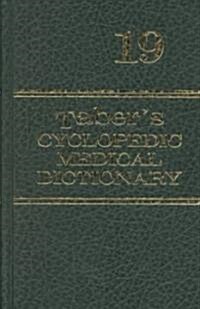Tabers Cyclopedic Medical Dictionary (Hardcover)