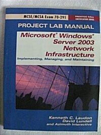 MCSE Exam 70-291 Lab Manual (Paperback, Lab Manual, Manual)