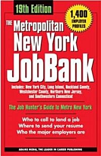 The Metropolitan New York Jobbank (Paperback, 19)