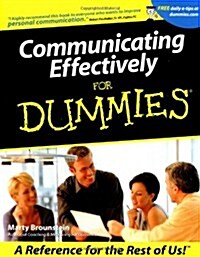 Communicating Effectively for Dummies (Paperback)