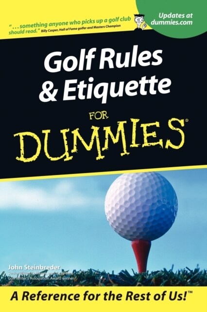 Golf Rules and Etiquette for Dummies (Paperback)