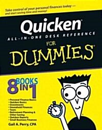 Quicken All-in-One Desk Reference for Dummies (Paperback)