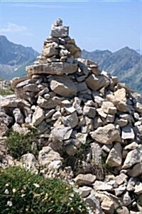 Massive Rock Cairn in the Alps Journal: Take Notes, Write Down Memories in this 150 Page Lined Journal (Paperback)